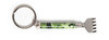 Kikkerland Mini Keyring Back Scratcher, Assorted Patterns