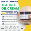 Yellow Bird Natural Tea Tree Foot Cream & Organic Foot Balm for Dry, Cracked Feet & Heels  Peppermint Moisturizer for Athletes Foot Relief and Inte