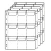 Coin Collection Storage Pages, 9-Pocket Clear Sheets, 10-Pack