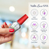 SNS Gel Top Coat Nail Polish for Nail Dip Powder, Gel Top Refill - Long-Lasting & Fast-Drying Nail Strengtheners Top Coat - Low-Odor & No UV Lamp Req