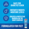 O'Keeffe's for Healthy Feet Foot Cream - 3 oz Travel Size Tube (1 Pack) - Guaranteed Relief for Extremely Cracked, Dry Feet, Repairing Skincare, Inst