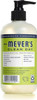 MRS. MEYER'S CLEAN DAY Liquid Hand Soap, Cruelty-Free Hand Wash Made with Essential Oils, Lemon Verbena Scent, 12.5 Oz (Pack of 3)