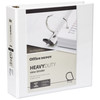 [IN] PLACE Heavy-Duty D-Ring View Binder, 2in. Rings, 100% Recycled, White, OD03104