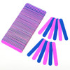 Sumind 100 Pcs Nail File Professional Emery Boards Disposable Grit Nail File 3.35 x 0.51 x 0.05 Inch Double Sided Manicure Tools Kits Pedicure Buffer