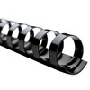 Office Depot® Brand 1" Binding Combs, 200-Sheet Capacity, Black, Pack Of 50