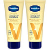 Vaseline Lotion, Intensive Care Nourishing Moisture 2-Pack  Moisturizer with Oat Extract + Ultra-Hydrating Lipids for Healing Extremely Dry Skin, 3.