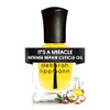 Deborah Lippmann It's A Miracle Cuticle Oil Repair Dry Cuticles with Essential Oils Vegan Nail Care with Almond Oil 0.50 fl oz