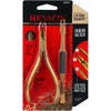 Revlon Gold Series Ingrown Away Set, includes Toenail Nipper and Dual Ended Toenail Tool, Titanium Coated for Maximum Durability
