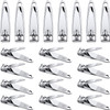 20 Pieces Stainless Steel Nail Clippers Set Fingernail and Toenail Clipper Portable Sturdy Nail Clippers for Men and Women