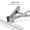 MR.GREEN Nail Clipper, Ultra Wide Jaw Opening Toenail Clippers for Thick Nails Heavy Duty Stainless Steel Fingernail Clippers for Seniors