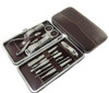 12 Pcs Personal Nail Care Pedicure and Manicure Set Grooming Kit/Portable Stainless Steel Nail Clippers Trimmers Tools Nail Cleaner Set with Secure L