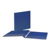 Universal Slant D-Ring View Binder, 3 Rings, 0.5" Capacity, 11 x 8.5, Navy Blue