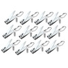12 Pcs Nail Clippers for Fingernails by YWQ - Swing Out Nail Cleaner/File - Popular Gifts for Men & Women - Best Sharp Stainless Steel Clipper - Wide