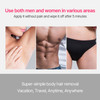 Touch-Up Painless Hair Removal Gel for Bikini Area - All Skin Types Treatment for Women & Men, 150ml