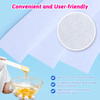 Mirucoo 200 Pieces Large Non-woven Wax Strips for Body and Facial Hair Removal, Salon Quality Epilating Strips