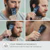 Panasonic MultiShape Precision Trimming Kit, with Beard, Hair and Body Trimmer Attachment with Adjustable Trim Dial, Nose Hair Trimmer, Wet/Dry, Easy