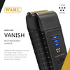 Wahl Professional 5 Star Vanish Shaver, Cordless, Lithium-Ion Battery, Pop-Out Foil Bars, Ergonomic Design, 100+ Minute Runtime