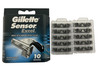 Gillette Sensor Excel - 10 Count (Pack of 3)