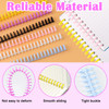 12 PCS Comb Binding Spines Plastic Spiral Binding Coils Binding Combs 30 Rings Click Binding Ring Spiral Book Binder Coils for Student Teacher Busine