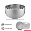 Stainless Steel Shaving Soap Bowl, Stainless Steel Shaving Mug, Shaving Cup, Mug for Shave Cream & Soap - Unbreakable Shaving Cup, Barbers Accessorie