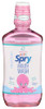 Spry Natural Xylitol Mouthwash Fluoride Free with Enamel Support, Alcohol-Free, Gentle, Non-GMO, Bubble Gum - 16 fl oz (Pack of 1)