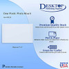 Desktop Publishing Supplies 4" x 6" Adhesive Index Card Pockets - 200 Holders - Self Adhesive - Storage Note Card Holder