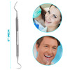 Professional Dental Tools - Dental Pick, Dental Scaler for Tartar Plaque Remover Tooth Cleaner Teeth Scraper Dentist Hygienist Kit Sickle Scaler Teet