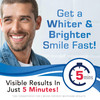 Plus White Whitening Kit - 5 Minute Speed Whitening Gel & Comfort Fit Mouth Tray - Professional Teeth Whitening Kit w/Dentist Approved Ingredient for