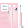 Philips Sonicare ProtectiveClean 4100 Electric Rechargeable Toothbrush, Plaque Control, Pastel Pink, Phi0304, 1.0 Count