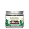 Banyan Botanicals Mint Cardamom Tooth Powder  Ayurvedic Fluoride-Free Toothpaste Alternative with Miswak & Activated Charcoal (from Amla)  0.75oz,