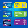 Stayfree Ultra Thin Pads with Wings, Overnight, 40 Pads