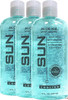 Sun Laboratories Aloe Ice Gel 3-Pack 8 fl. oz. Bottles - Organic Aloe Vera Gel - Pure and Natural After Sun Care, Sunburn Relief, Soothing Sun Cream