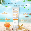 DISAAR BEAUTY Sunscreen SPF 90 PA+++, High Protection Oil-Free Sunblock with UVA/UVB Defense, Moisturizing and Lightweight Foundation Coverage, 40g (