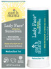 Earth Mama Lady Face® Tinted Mineral Sunscreen Stick, SPF 40 Medium/Dark Tint | Contains Organic Shea & Cocoa Butter | Foundation + Concealer + Conto