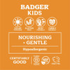 Badger Kids Mineral Sunscreen Cream SPF 40, 98% Organic Ingredients, Zinc Oxide Sunscreen for Kids Face & Body, Water Resistant, Reef Friendly, Hawai