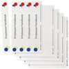 Avery-Dennison 89105 Binder Spine Inserts, 1-1/2-Inch Capacity, 25/PK, White