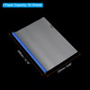 PATIKIL Clear Report Covers with Sliding Bar, 10 Pcs 15mm Slide-Grip Resume Cover 135 Sheets Capacity, A4 Presentation Folders for File, Resume, Blue