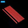 PATIKIL 10mm Binding Bars, 10 Pcs Plastic Binding Bars Slide Grip 70 Sheets Capacity A4 Binding Bars for Report Cover Office Study, Red