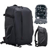 ULANZI Camera Backpack Professional Bag, Water-Resistant Photography Camera Case Anti Theft Travel for Photographers DSLR Mirrorless Camera Lens Trip