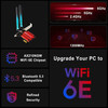 WiFi 6E AX210 WiFi Card?PCIe WiFi Wireless Network Card with Bluetooth 5.3?AX5400 Tri-Band PC Wireless Card?Supports OFDMA & MU-MIMO, Ultra-Low Laten