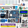 SunFounder Elite Explorer Kit with Original Arduino Uno R4 WiFi, RoHS Compliant, Bluetooth IoT ESP32 IIC LCD1602 OLED, Super Starter Kit, Online Tuto
