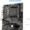 INLAND AMD Ryzen 5 5500 Unlocked Desktop Processor with MSI A520M-A PRO Gaming Motherboard (AMD AM4, DDR4, PCIe 4.0, Micro-ATX),