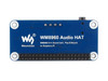 Waveshare WM8960 Hi-Fi Sound Card HAT Stereo CODEC Playing and Recording I2S Interface for Raspberry Pi Zero/Zero W/Zero WH/2B/3B/3B+