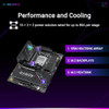 ASUS ROG Strix B850-F Gaming WiFi AMD AM5 B850-F ATX Motherboard 16+2+2 Power Stages, AI PC, DDR5 AEMP, WiFi 7, 4X M.2, PCIe® 5.0, Total Support of 1