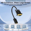 SHULIANCABLE HDMI to VGA Adapter ?Female to Male Unidirectional Transmission HDMI (Computer) to VGA (Monitor) Does not Support Audio(6 Inch)