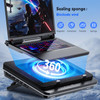 IETS GT600 Laptop Cooling Pad Equipped with Gigantic Turbo-Fan?5.5inch Diameter?,Sealed Foam for Rapid Cooling Gaming Laptop,14.1-19.3 inch Laptop Co