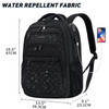 KROSER Travel Laptop Backpack 17 Inch Large Computer Backpack Water-Repellent Daypack with USB Charging Port RFID Pockets for Work/Business/College/M