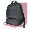 Mobile Edge Professional Laptop Backpack for Men and Women, Compatible with Mac 16-17" Laptops, TSA-Friendly, Black/Red