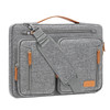 MOSISO 360 Protective Laptop Shoulder Bag, 15-15.6 inch Computer Bags Compatible with MacBook Pro 16, HP, Dell, Lenovo, Notebook, Side Open Messenger