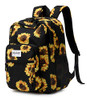 abshoo Classical Basic Womens Sunflower School Backpack For Teen Girls Water Resistant College Bookbag (Sunflower Black)